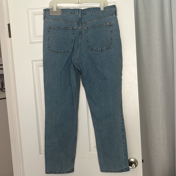 JEANS, Everlane,light wash,straight leg,"Original Cheeky Jean, organic cotton,32 - Picture 4 of 4